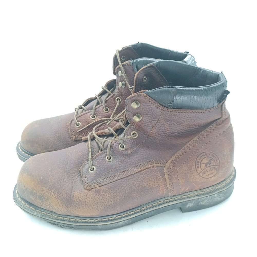 Irish Setter Work Mens 83603 Brown Leather EH Safety Boots Size 10.5 E2 Wide s7